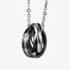Couples Pendant Necklace Set